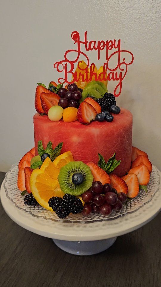 Fresh Fruit Cake